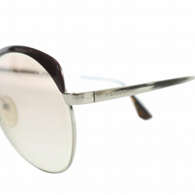 中古】プラダ 眼鏡 サングラス メタルフレーム グラデーション  