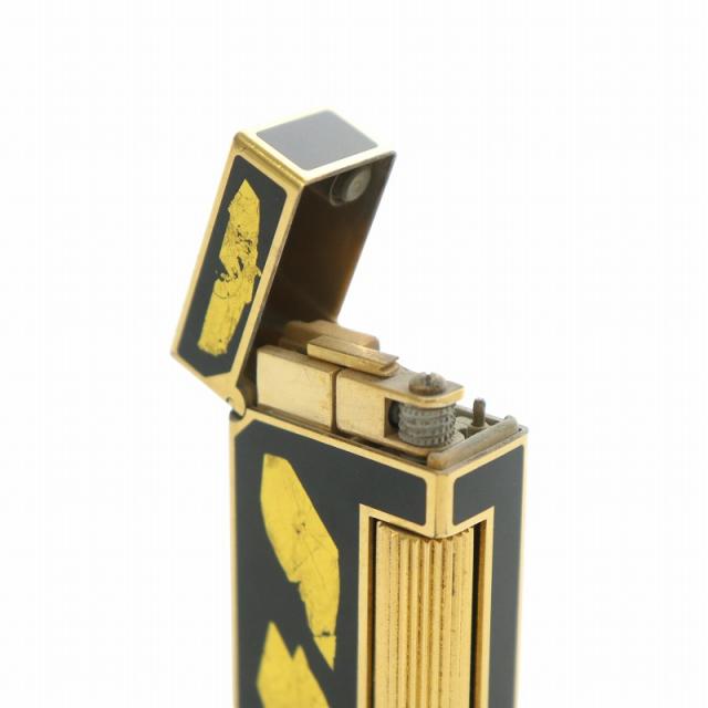 dunhill ガスライター ローラー式 ブラック×ゴールド Dunhill