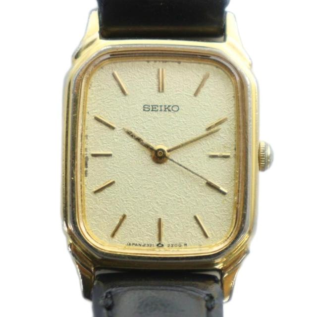 中古】セイコー SEIKO 腕時計 ウォッチ クォーツ スクエア ロゴ 中古】セイコー SEIKO 腕時計 ウォッチ クォーツ スクエア ロゴ