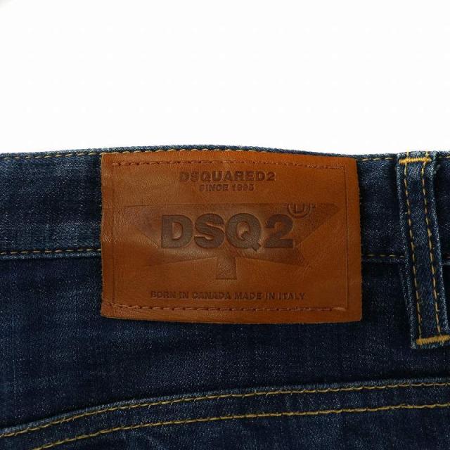 中古】DSQUARED2 デニムパンツ ジーンズ テーパード ダメージ加工