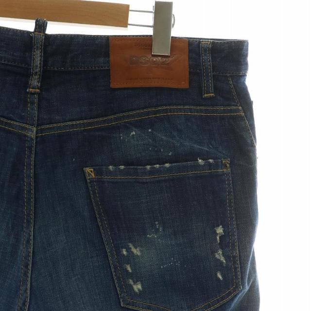 中古】DSQUARED2 デニムパンツ ジーンズ テーパード ダメージ加工