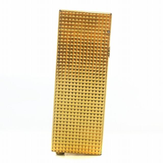 ダンヒル　dunhill ガスライター　ゴールド ヴィンテージ　ケース付き ダンヒルガスライターゴールド ダンヒル dunhill ガスライター