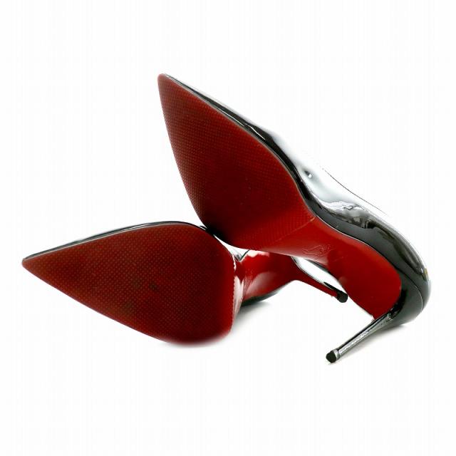 中古】クリスチャンルブタン Kate 100 パンプス パテントレザー