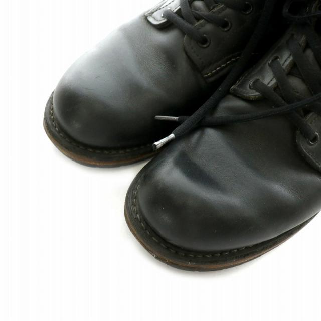 【中古】レッドウィング REDWING BECKMAN ROUND BOOTS 9014 ベックマン ラウンド ブーツ ショート レザー 25.5 黒 中古】レッドウィング REDWING BECKMAN ROUND BOOTS 9014 ベックマン