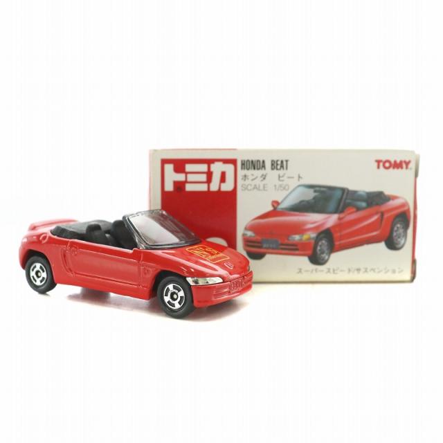 中古】トミー TOMY 赤箱 No.72 ホンダ ビート 1/50 トミカ