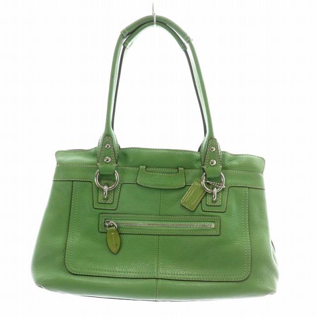 【未使用級】コーチ ベケット トートバッグ 本革 シボ革 レザー ベージュ コーチ シボ革 トートバッグ 未使用級】コーチ ベケット トートバッグ