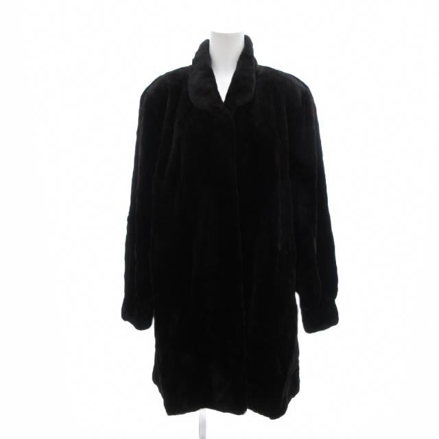 ◇SAGA MINK サガミンク シェアードミンクコート フリーサイズ◇ brown