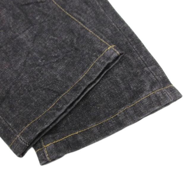 中古】グッチ GUCCI デニムパンツ ジーンズ スリムテーパード 48 M 黒