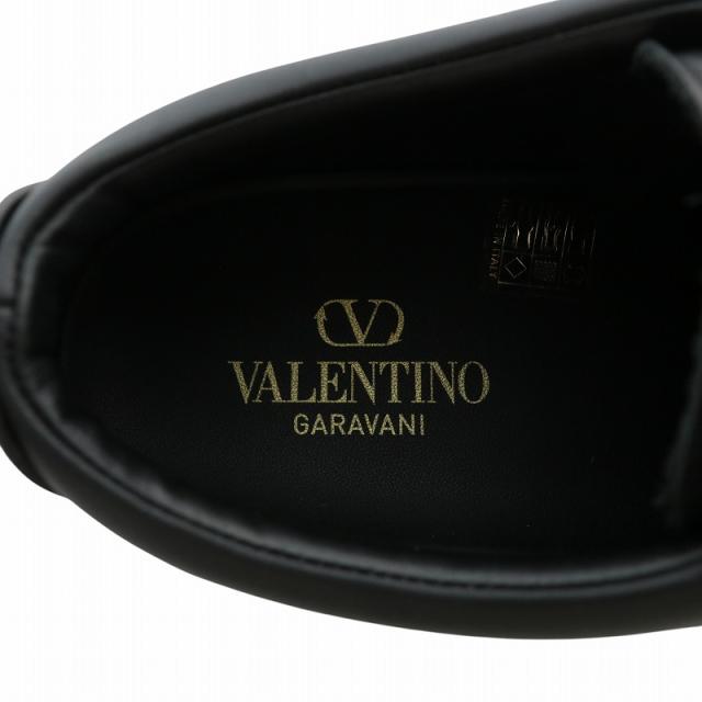 中古】VALENTINO GARAVANI スニーカー レザー ローカット ロック