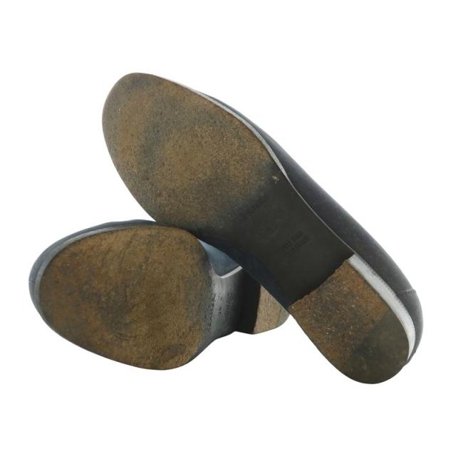 中古】エルメス HERMES デスタン ローファー スエード レザー ケリー