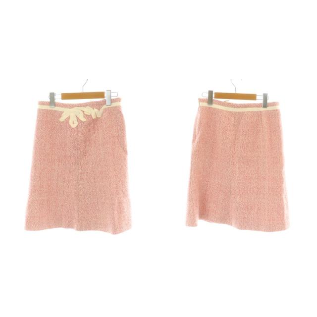 中古】サルヴァトーレフェラガモ セットアップ ツイードジャケット  