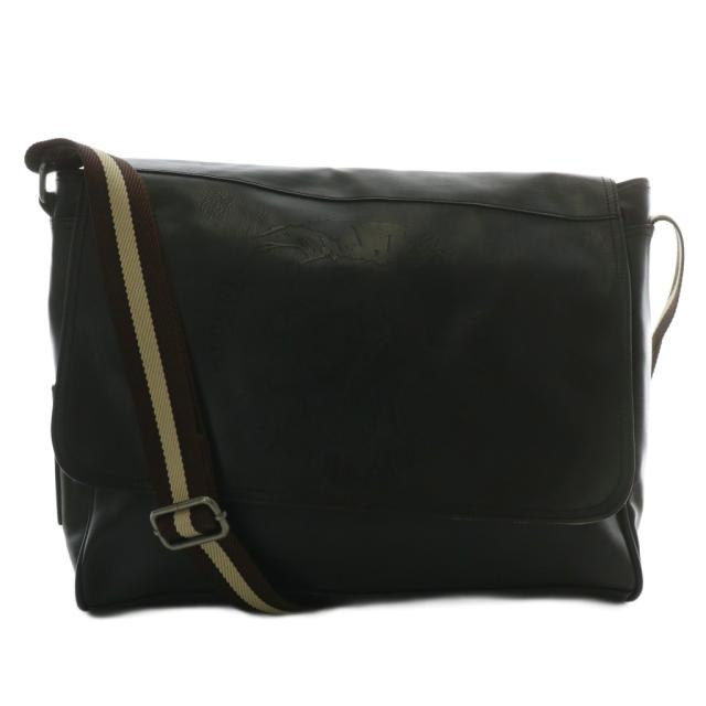 DIESEL ディーゼル ブレイブマン レザー ショルダーバック A4 ブラック