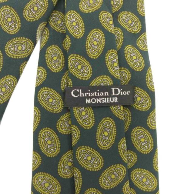 ✨極美品✨DIOR ディオール ネクタイ ダイヤモンドCD ナロータイ