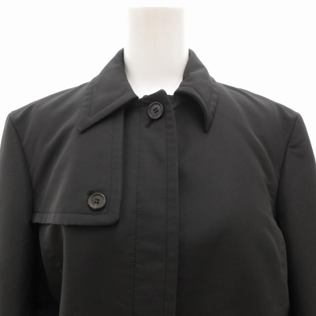 【中古】ニールバレット Neil Barrett サンフレール期 トレンチコート ロング ベルト付 比翼 裏キルティング S グレー 中古】ニールバレット Neil Barrett サンフレール期 トレンチコート