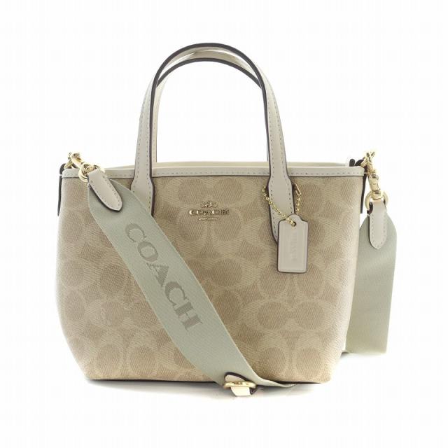 中古】コーチ COACH ハンド ショルダーバッグ 2WAY PVC レザー 中古】コーチ COACH ハンド ショルダーバッグ 2WAY PVC レザー