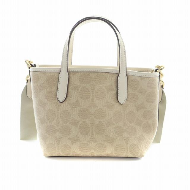 中古】コーチ COACH ハンド ショルダーバッグ 2WAY PVC レザー  