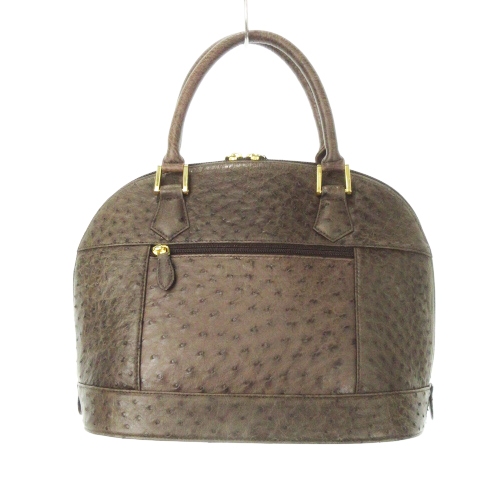 レザージュエルズ オーストリッチ ハンドバッグ トートバッグ