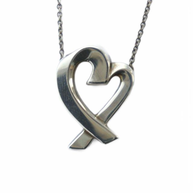 ティファニー TIFFANY&Co. ラビングハート ネックレス 40cm シルバー