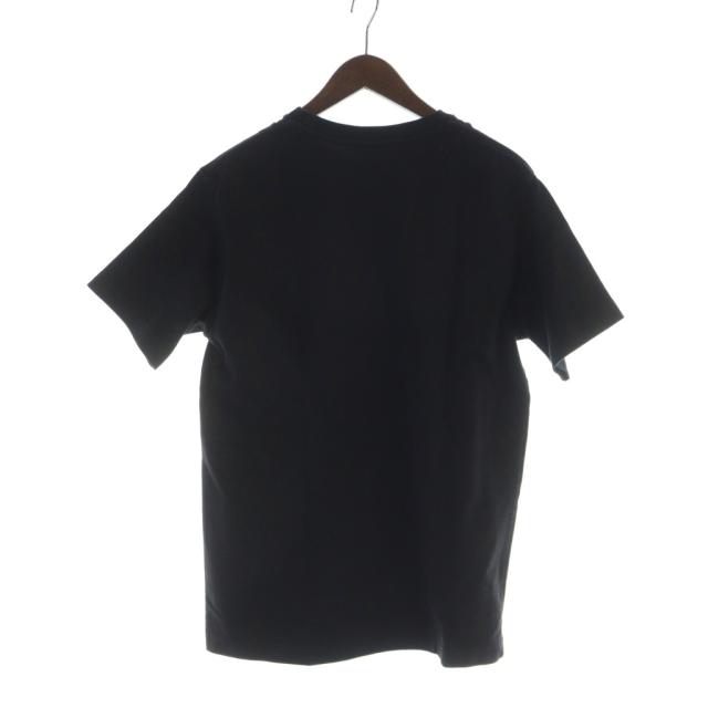 【中古】ディオールオム Dior HOMME CD Icon アイコン Tシャツ カットソー コットン 半袖 ロゴ刺繍 S 黒 943J605A0554_1