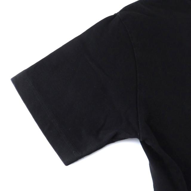 【中古】ディオールオム Dior HOMME CD Icon アイコン Tシャツ カットソー コットン 半袖 ロゴ刺繍 S 黒 943J605A0554_5