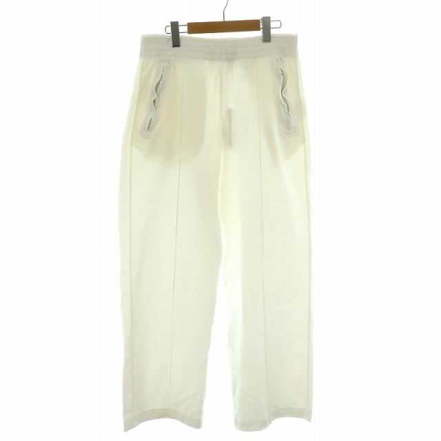 【中古】アクネ ストゥディオズ Acne Studios スウェット パンツ ワイド フルレングス ストレート S 白 ホワイト