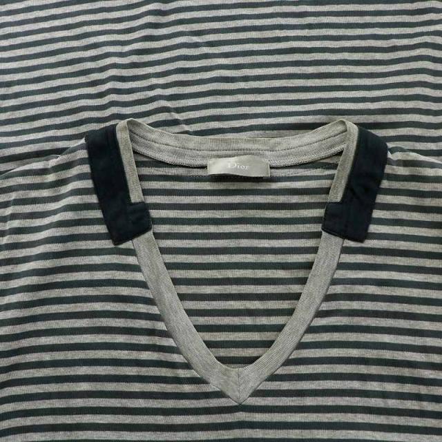 中古】ディオールオム Dior HOMME Tシャツ カットソー 半袖 Vネック