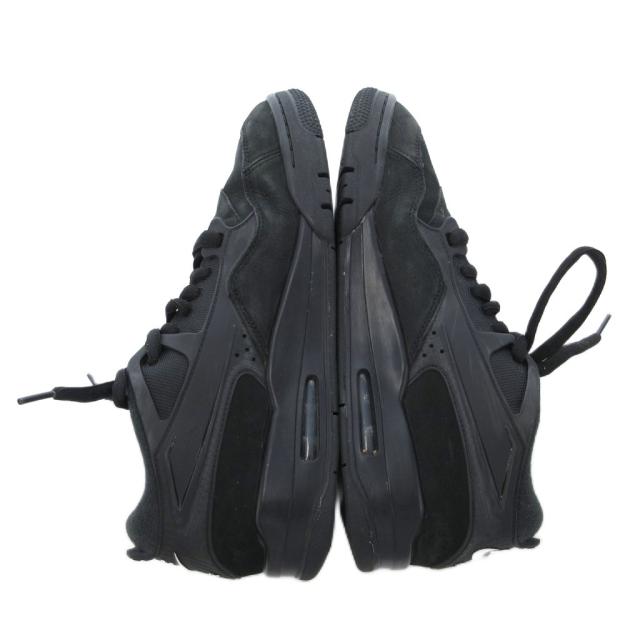 【中古】ナイキ NIKE AIR Jordan 4 RM スニーカー レザー 革 スエード ロゴ 29.5cm 黒 ブラック FQ7939-004 /JS