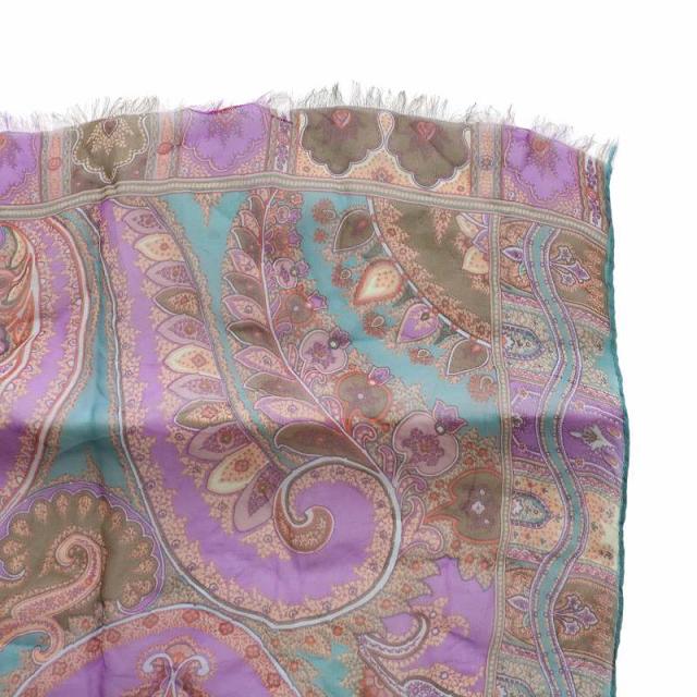 エトロ カーテン ペイズリー柄 ベージュ 左右2枚 ETRO USED エトロ カーテン ペイズリー柄 ベージュ 左右2枚 ETRO USED エトロ