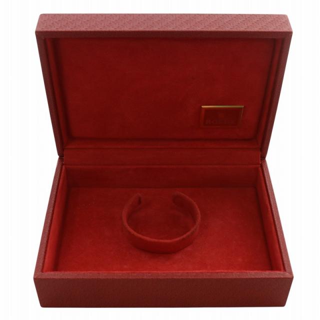 ロレックス ROLEX 保存箱 外箱 空き箱 腕時計用 レザー ロゴ 赤