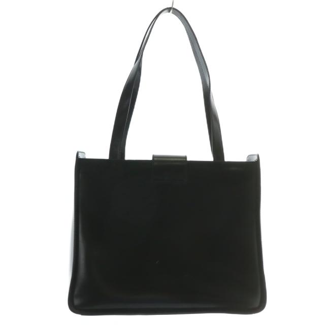 【中古】サルヴァトーレフェラガモ Sトートバッグ ワンショルダー 肩掛け レザー フラップ ヴァラ ゴールド金具 黒 中古】サルヴァトーレフェラガモ Sトートバッグ ワンショルダー 肩掛け