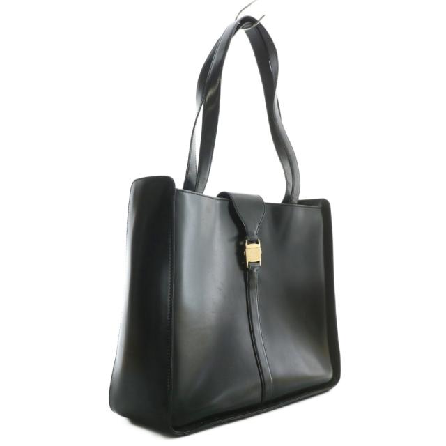 フェラガモ黒 ナイロン トートバッグ サルヴァトーレフェラガモ 黒ナイロントートバッグ ショルダー付き