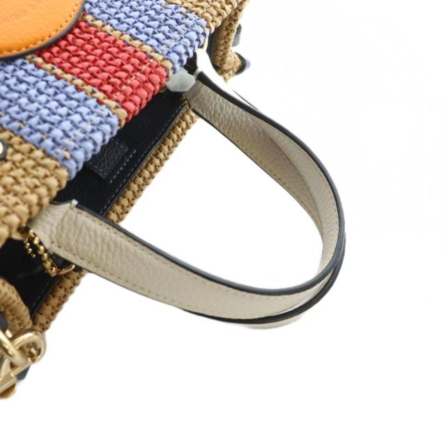 中古】コーチ COACH CA291 デンプシー トート 22 ウィズ コーチ パッチ