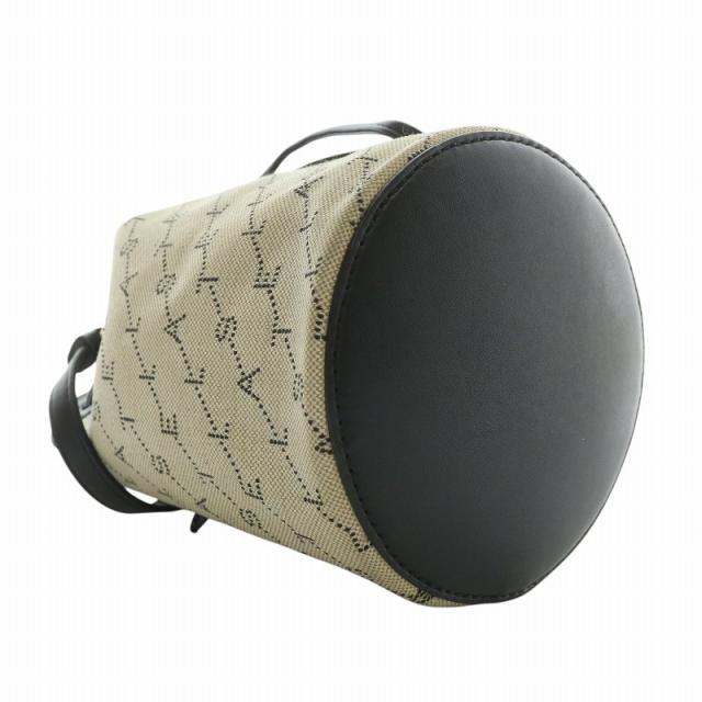 中古】STELLA McCARTNEY SAND ショルダーバッグ 巾着型 キャンバス