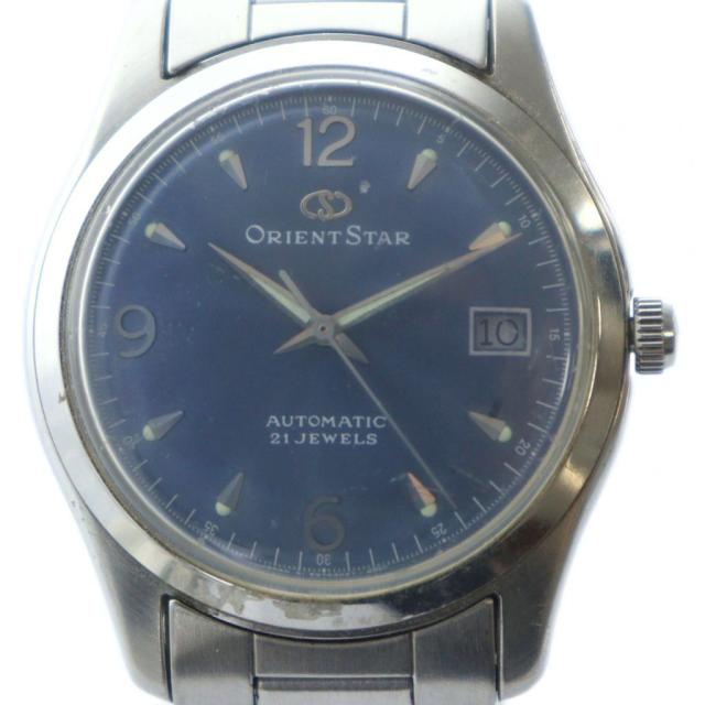 オリエント　オリエントスター　自動巻き　２１石　裏スケ　中古