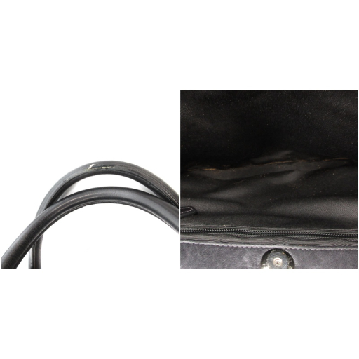 中古】コーチ トランスアトランティック レザー ジップトップ ブリーフ