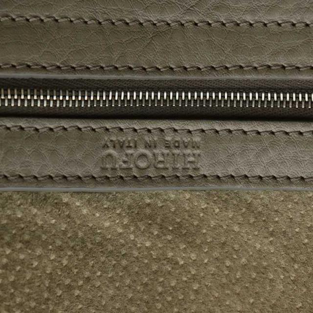 中古】ヒロフ HIROFU ヴィータ トートバッグ ハンド レザー オープン