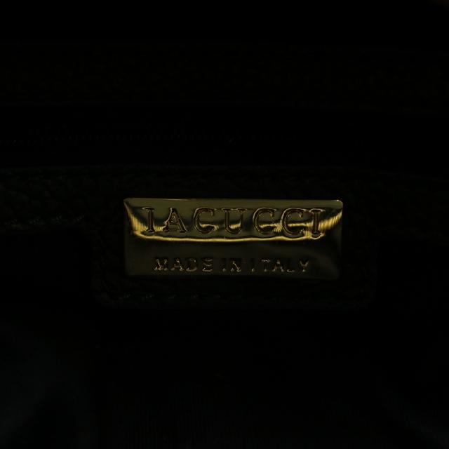 中古】イアクッチ IACUCCI ハンドバッグ ショルダー 2WAY シボ革