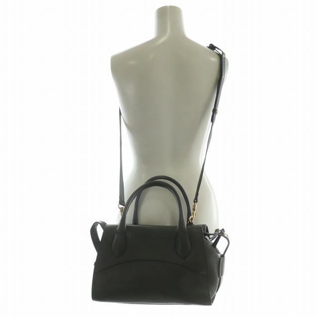 中古】イアクッチ IACUCCI ハンドバッグ ショルダー 2WAY シボ革