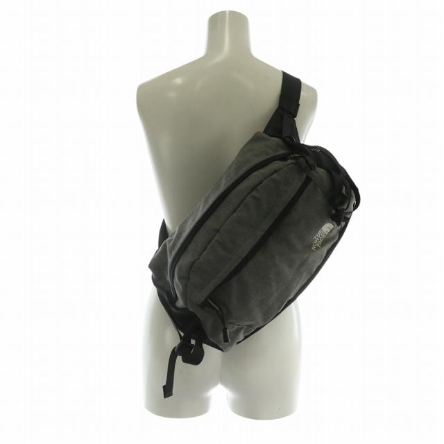 グレー☆ノースフェイス ☆クラッシック カンガ ウエストポーチ 中古