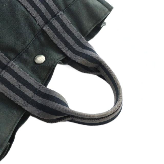 【中古】エルメス HERMES フールトゥ PM ハンドバッグ トートバッグ キャンバス ロゴ 黒 ブラック ■GY11 /MQ 中古】エルメス HERMES フールトゥ PM ハンドバッグ トートバッグ