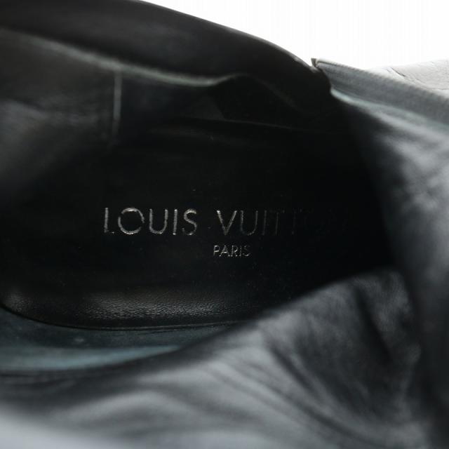 中古】LOUIS VUITTON ロングブーツ レザー ポインテッドトゥ ヒール