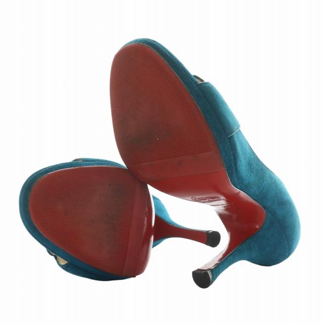 中古】クリスチャンルブタン Christian louboutin パンプス スエード