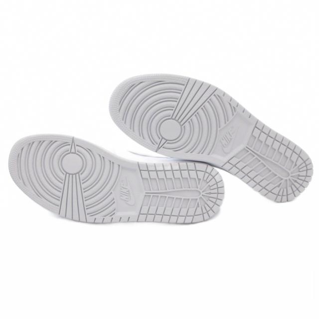 【中古】ナイキ NIKE 美品 エアジョーダン Air Jordan 1 Low OG スニーカー シューズ ローカット ロゴ 28.5cm 白