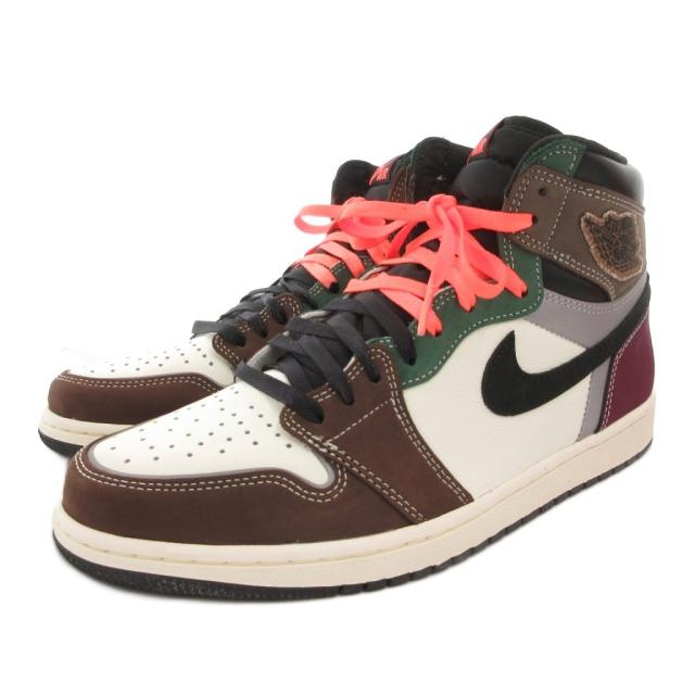 【中古】未使用品 ナイキ NIKE Nike Air Jordan 1 RETORO High OG  Hand Crafted スニーカー シューズ 28.5cm