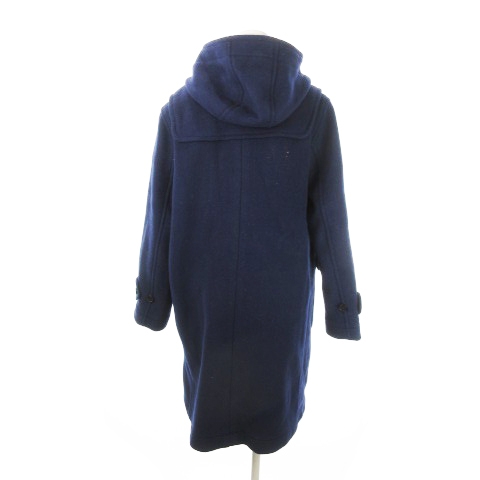 中古】アクアスキュータム ダッフルコート ロング フーディ トグル