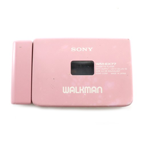 中古】ソニー SONY カセットウォークマン WALKMAN ポータブル 花の