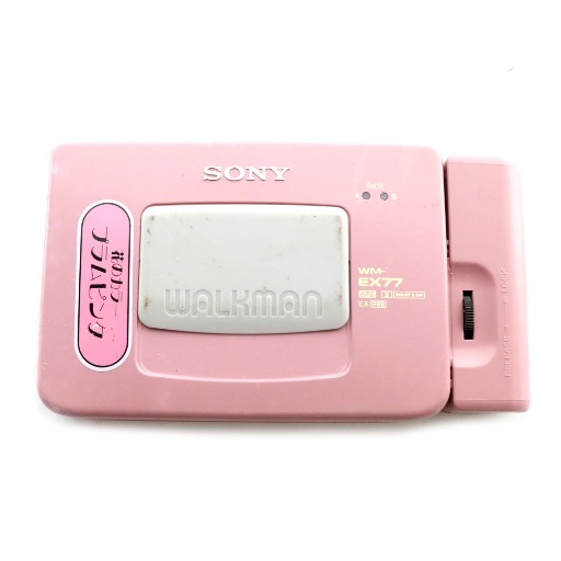 中古】ソニー SONY カセットウォークマン WALKMAN ポータブル 花の