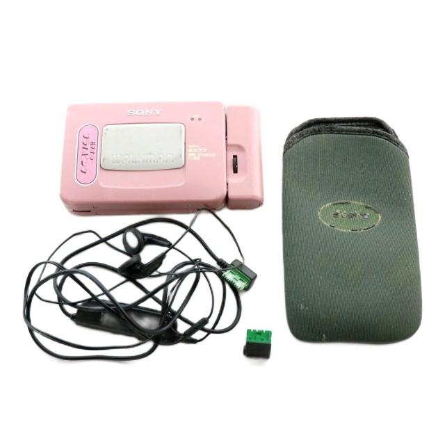 中古】ソニー SONY カセットウォークマン WALKMAN ポータブル 花の