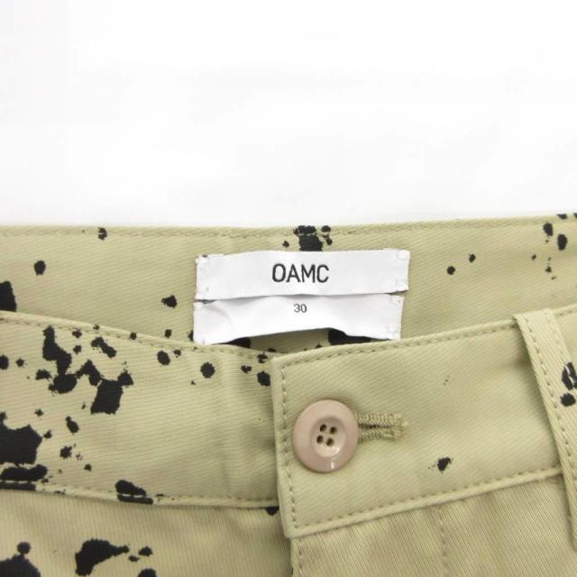 中古】オーエーエムシー OAMC パンツ チノパン スプラッタペイント 30