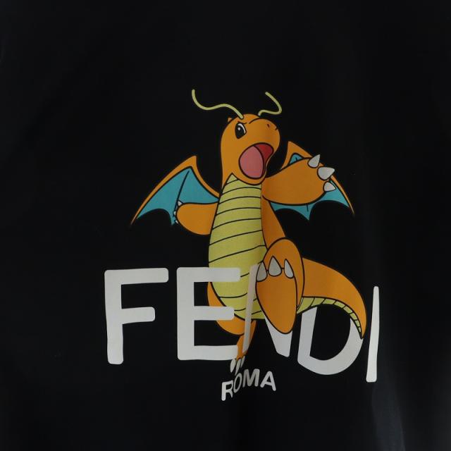 中古】フェンディ FENDI フラグメント FRGMT ポケモン POKEMON Tシャツ